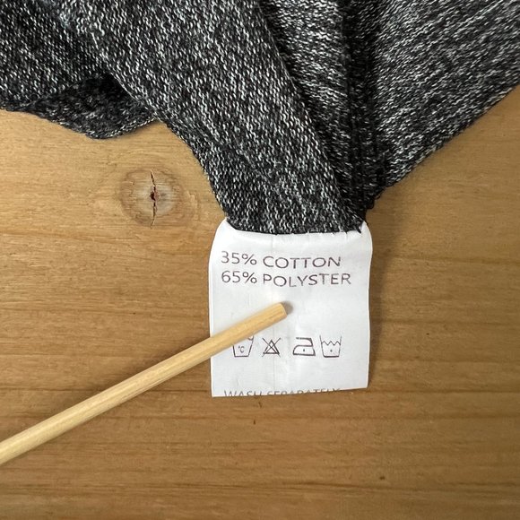 Cotton Blend Pullover Lightweight Sweater by Aokosor Black Blend, Size Large - Picture 11 of 12